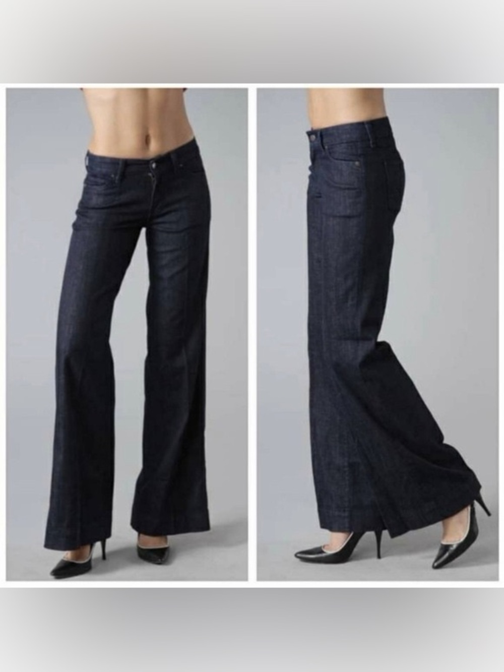 Citizens of Humanity Garbo Pilazzo Pant Dark Wash Jeans
